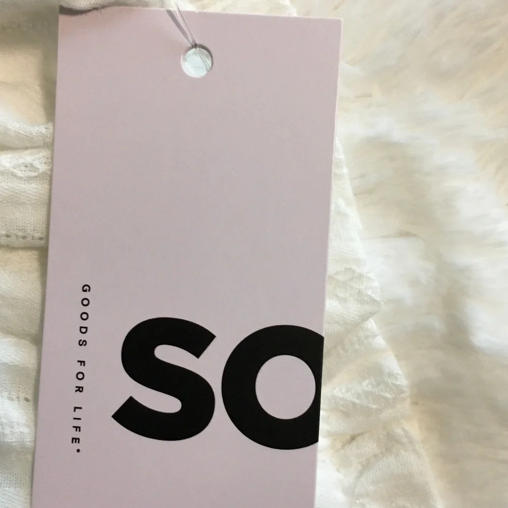 New Junior’s SO puff Sleeve Crop Top size L - Picture 6 of 7